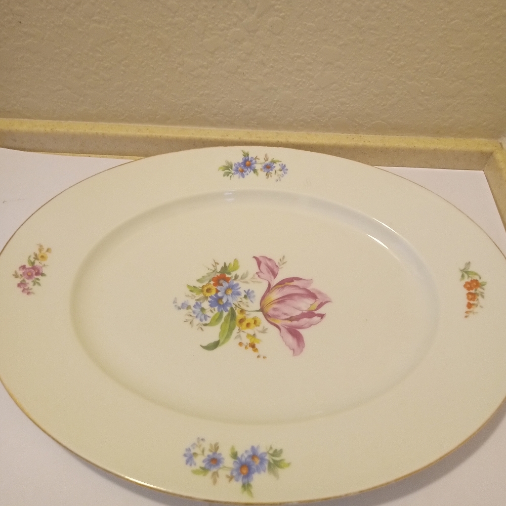 Bohemia Ceramic 2308 Oval Serving Platter.